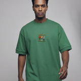 Camiseta Last Dance College Oversized Verde