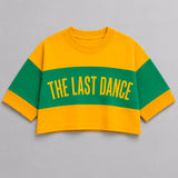 Cropped Last Dance Amarelo