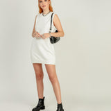 Vestido Moletom Offwhite