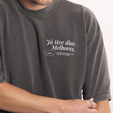 Camiseta Dias Melhores Tricô