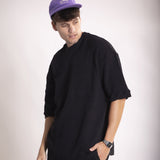 Camiseta Aleska Oversized Preta