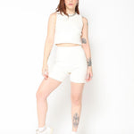 SHORT CICLISTA OFFWHITE DE RIBANA - LAB77