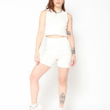 SHORT CICLISTA OFFWHITE DE RIBANA - LAB77